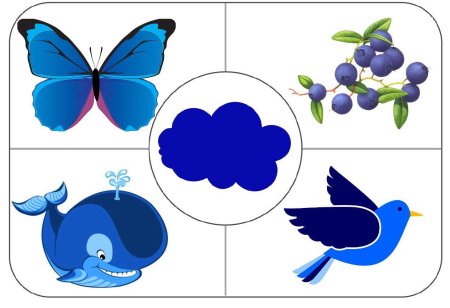 Изучение цветов для детей