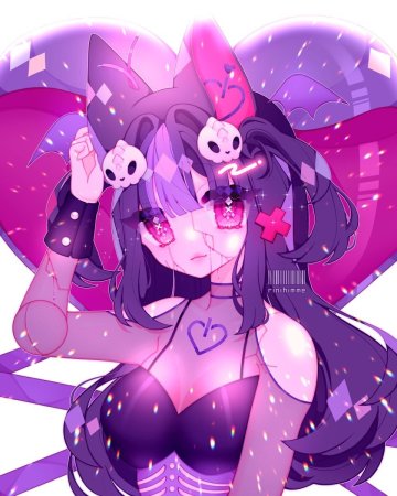 Куроми фиолетовая