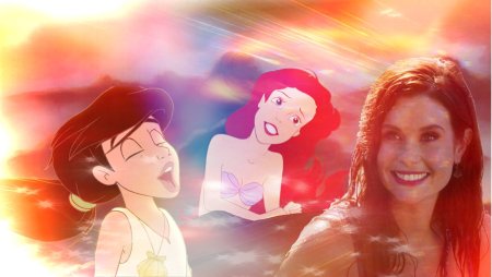 Курами и Мелоди обнимаются