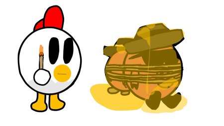 Мультяшный Чикен Ган