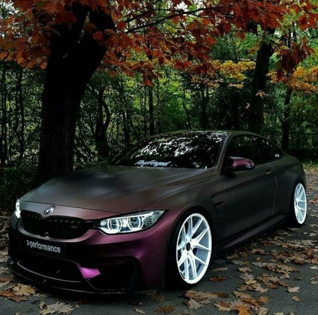 BMW f82 m4 Matte Purple