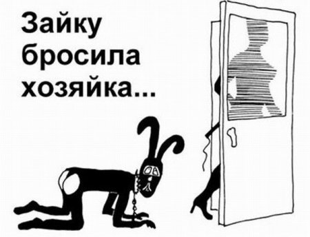 Зайку бросила хозяйка