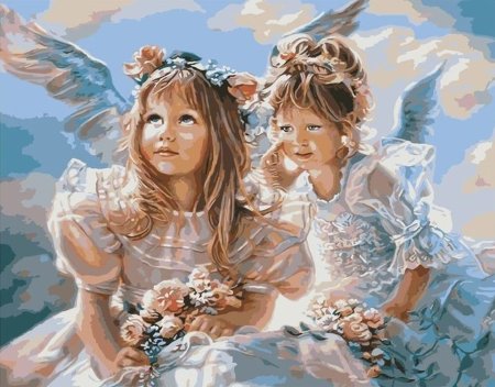 Пазлы с ангелочками