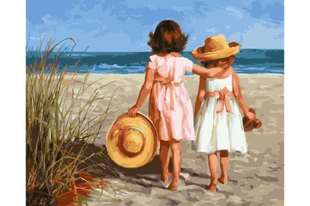 Дети на море