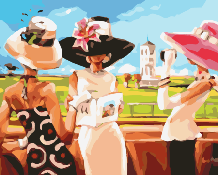 Картины по номерам подруги