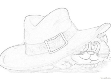 Носов разукрашка Живая шляпа