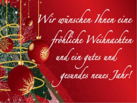 Поздравления с Рождеством на немецком