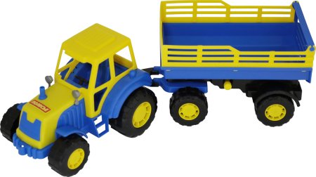 Трактор с прицепом 2 мастер 35271