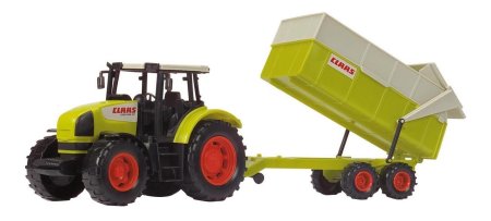 Трактор Dickie с прицепом 36 см