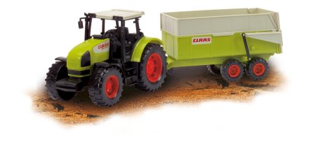 Набор техники Dickie Toys трактор с прицепом (3738000) 42 см