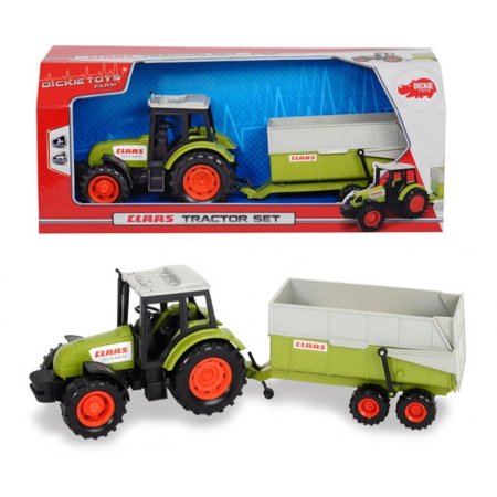 Dickie 3736004 трактор с прицепом, св.ход, 36см,