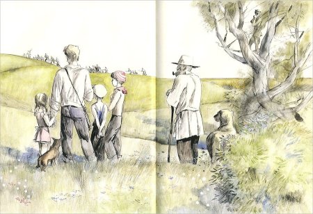 Иллюстрации к голубой чаше Гайдар