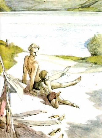 Гайдар голубая чашка иллюстрации