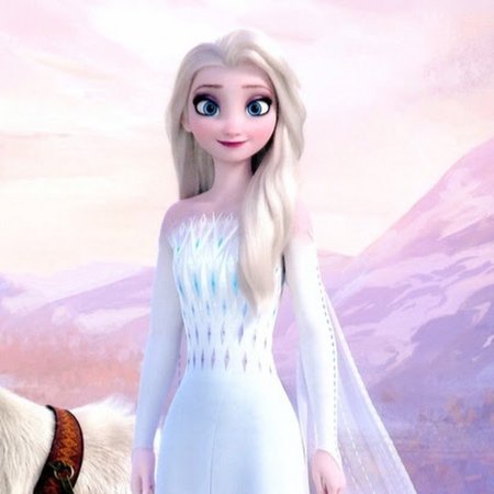Frozen 2 Elsa с распущенными волосами