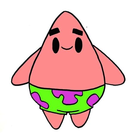 Патрик рисунок