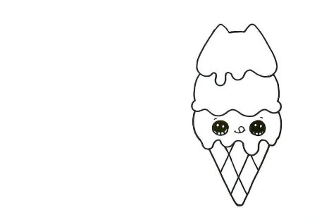 Раскраски милые мороженки