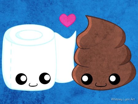 Какашка с бумагой рисунки