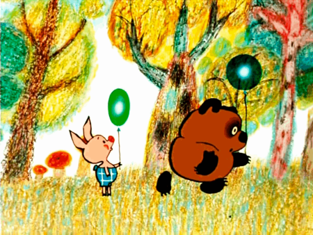 Винни пух и Пятачок мультфильм