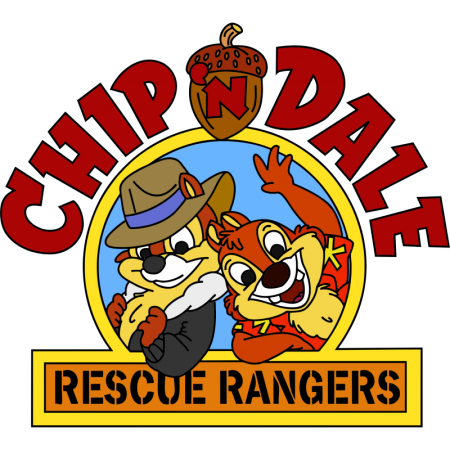 Чип и Дейл спешат на помощь логотип