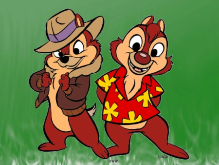 Чип и Дейл герои