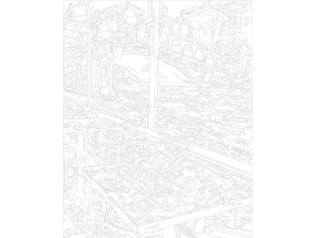 Книжка раскраска по номерам