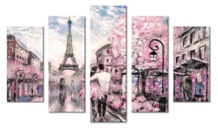 Модульная картина Париж
