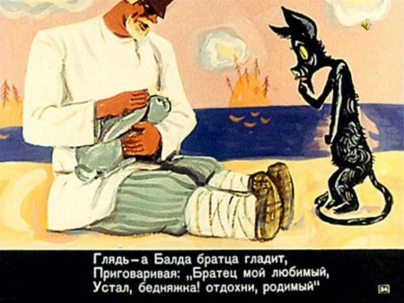 Поп и черт сказка