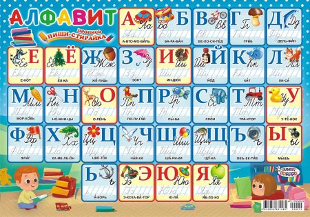 Алфавит плакат