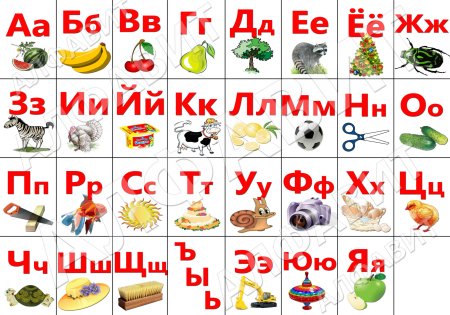 Алфавит для дошкольников