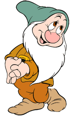 Гном Скромник из Белоснежки