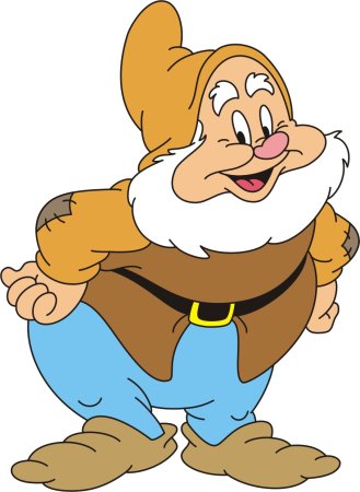 Гном из Белоснежки и семь гномов Дисней