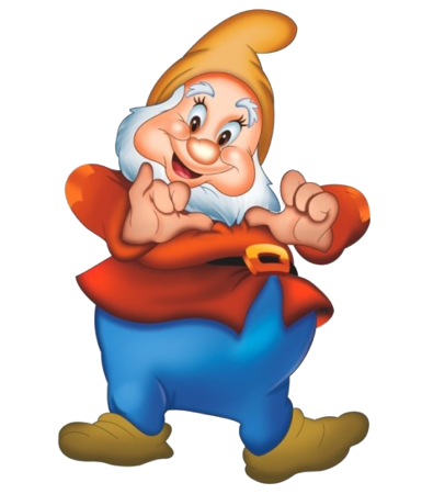 Гном весельчак из Белоснежки