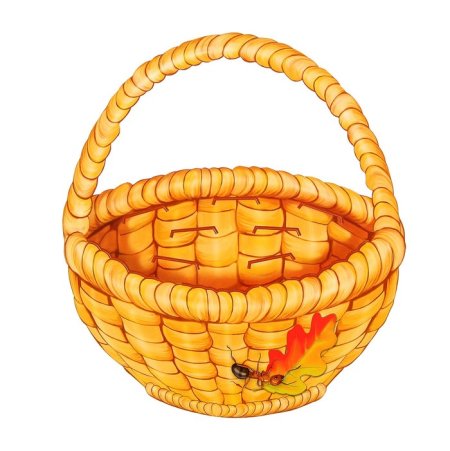 Дети с корзинкой