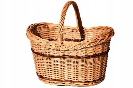 Корзина высокая плетеная