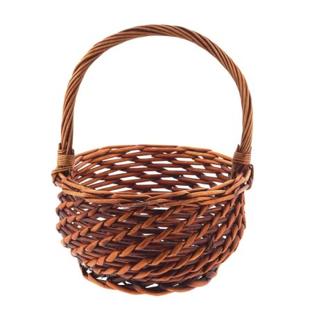 Корзина лукошко д25 белое