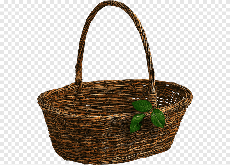 Дети с корзинкой