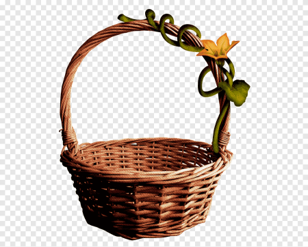 Дети с корзинкой