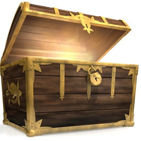 Открывающийся сундук