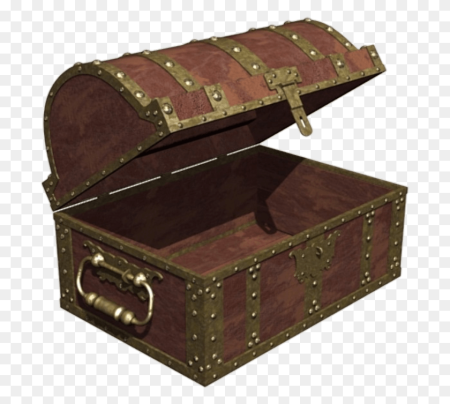 Открытый сундук