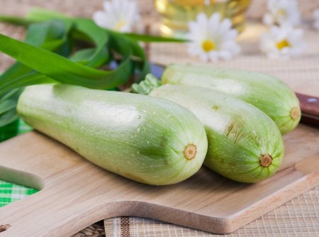 Молодые кабачки