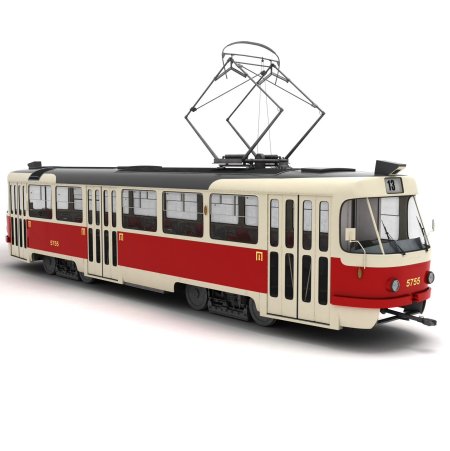 Трамвай Tatra t3 модель