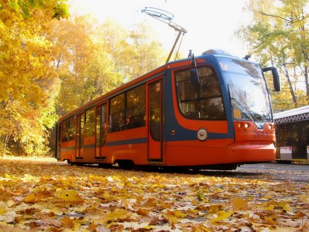 Современный трамвай