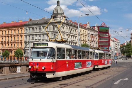 Трамвай Tatra Чехия