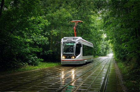 Трамвайные пути в Москве