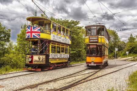 Трамвай КТМ модель