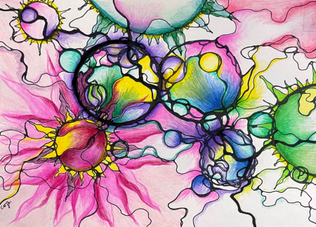 Оксана Авдеева Нейрографика