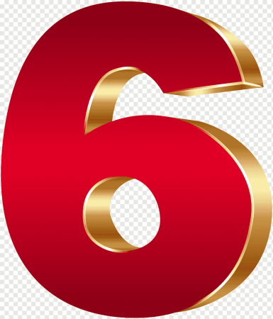 Красивая цифра 6