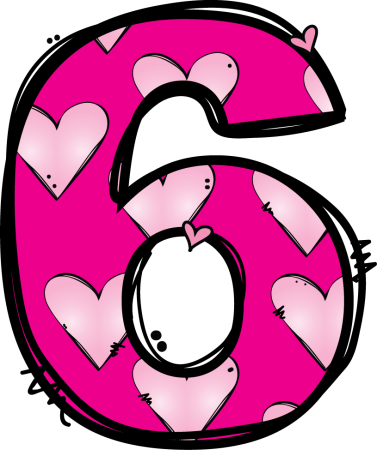 Красивая цифра 6