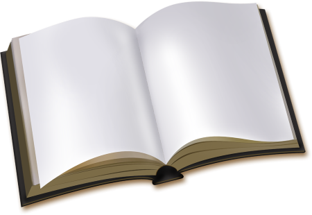 Книга на белом фоне