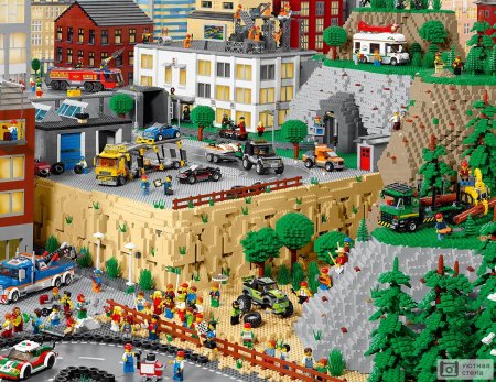 Город LEGO City город LEGO City